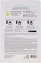 Łagodząca maska na tkaninie do twarzy z ekstraktem z drzewa herbacianego - The Saem Natural Tea Tree Mask Sheet — Zdjęcie N4