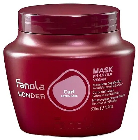 Maska do włosów - Fanola Wonder Curl Extra Care Mask — Zdjęcie N1