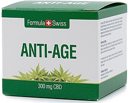 Kup Nawilżający krem przeciwstarzeniowy - Formula Swiss CBD Anti-Age