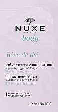 Tonizujący krem ujędrniający do ciała - Nuxe Reve De The Toning Firming Cream (próbka) — Zdjęcie N1