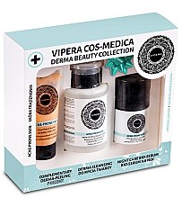 Zestaw do pielęgnacji skóry trądzikowej - Vipera Cos-Medica (peeling 50 ml + f/wash 175 ml + serum 30 ml) — Zdjęcie N1