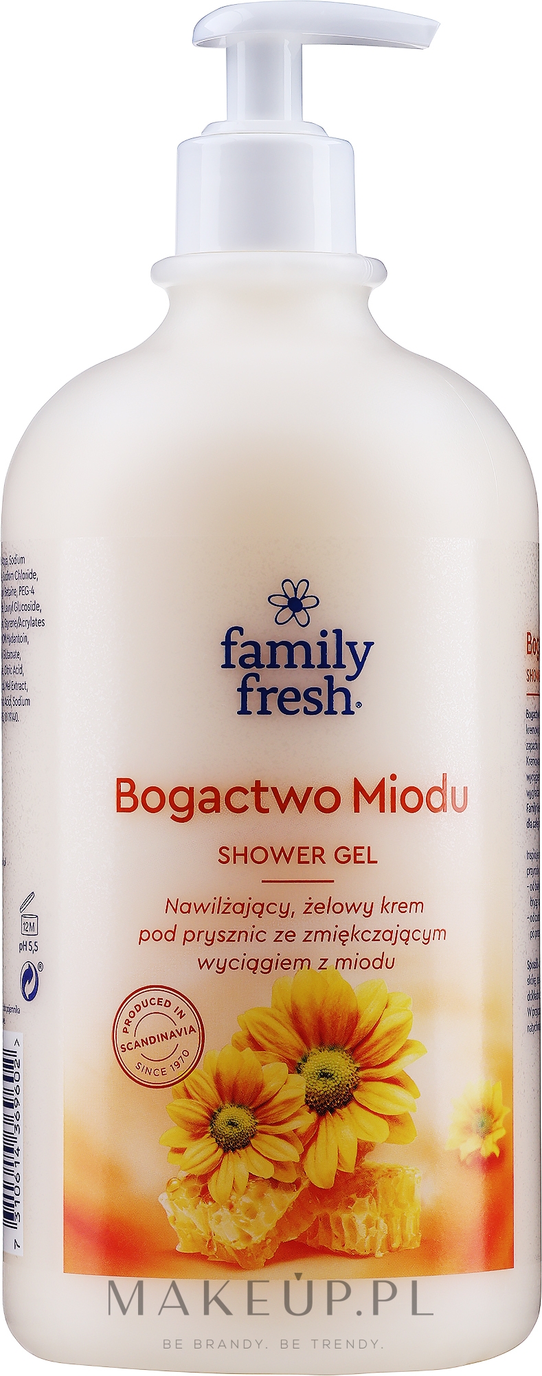 Nawilżający żel pod prysznic Bogactwo miodu - Soraya Family Fresh — Zdjęcie 1000 ml