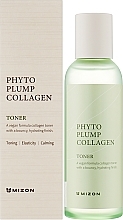 Łagodzący wegański tonik z fitokolagenem - Mizon Phyto Plump Collagen Toner — Zdjęcie N2