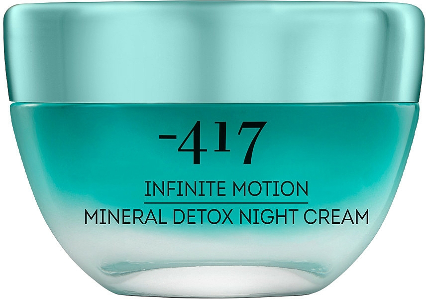Detoksykujący krem nawilżający do twarzy na noc - 417 Infinite Motion Mineral Detox Night Cream