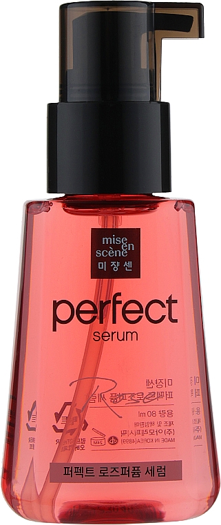 Serum rewitalizujące-suchy olejek do włosów - Mise En Scene Perfect Rose Perfume Serum — Zdjęcie N1