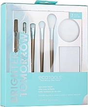 Kup PRZECENA! Zestaw pędzli do makijażu, 7 produktów - EcoTools Eye Shine Bright Kit *