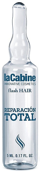 Ampułka do włosów Pełna regeneracja - La Cabine Flash Hair Total Repair — Zdjęcie N2