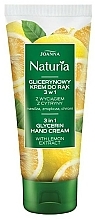 Kup Glicerynowy krem do rąk 3w1 z wyciągiem z cytryny - Joanna Naturia 3in1 Glycerin Hand Cream