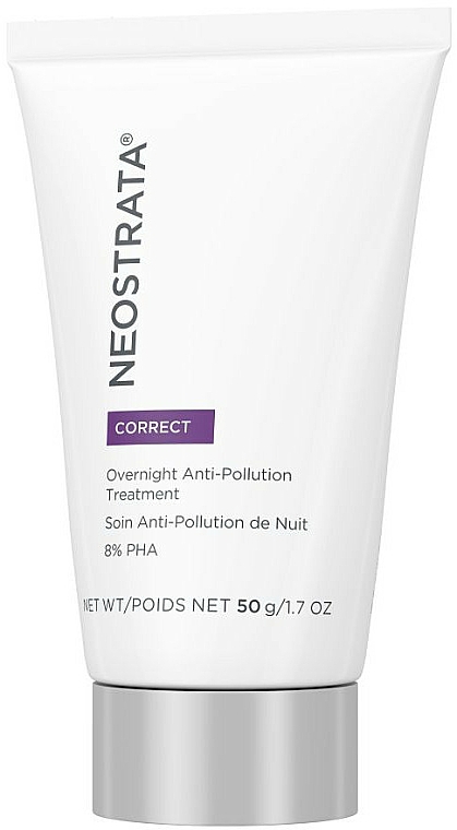 Żel do twarzy na noc - Neostrata Correct Overnight Anti-Pollution Treatment 8% PHA — Zdjęcie N1