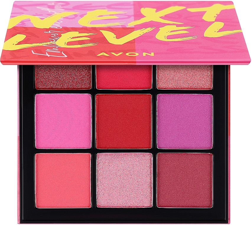 Paleta cieni do powiek - Avon Viva La Pink Eyeshadow Palette — Zdjęcie N1