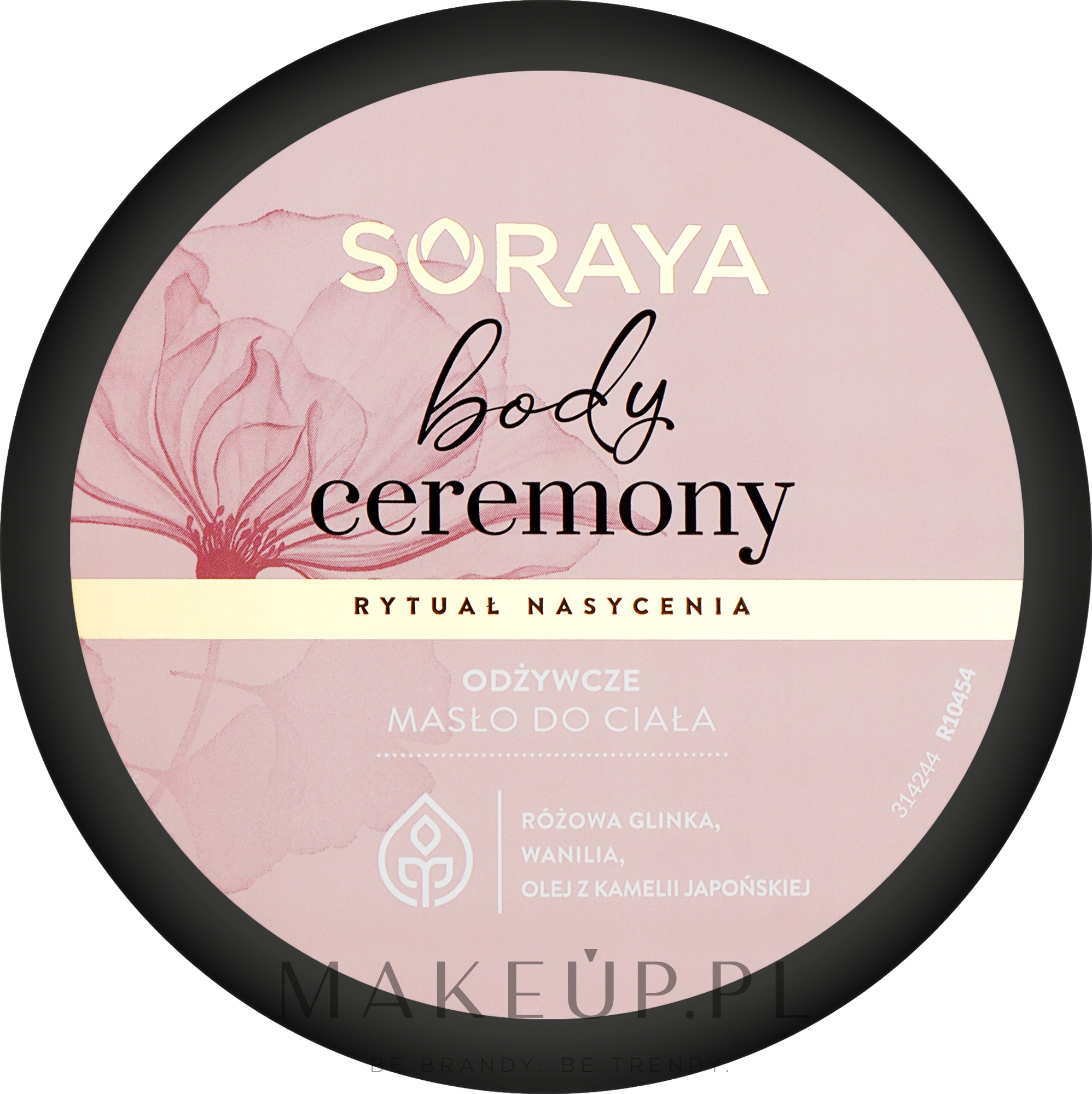 Odżywcze masło do ciała - Soraya Body Ceremony Ritual Of Saturation Body Oil — Zdjęcie 200 ml