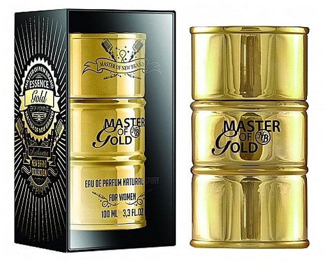 New Brand Master Essence Of Gold - Woda perfumowana — Zdjęcie N1