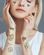 Tymczasowe tatuaże - TATTon.me Ukraine Mix — Zdjęcie N4
