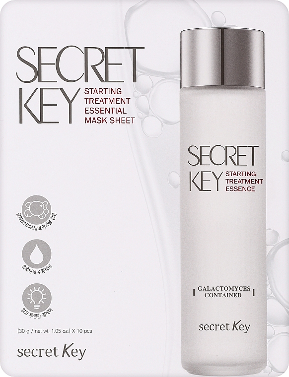 PRZECENA! Maska do twarzy w płachcie - Secret Key Starting Treatment Essential Mask Pack * — Zdjęcie N1