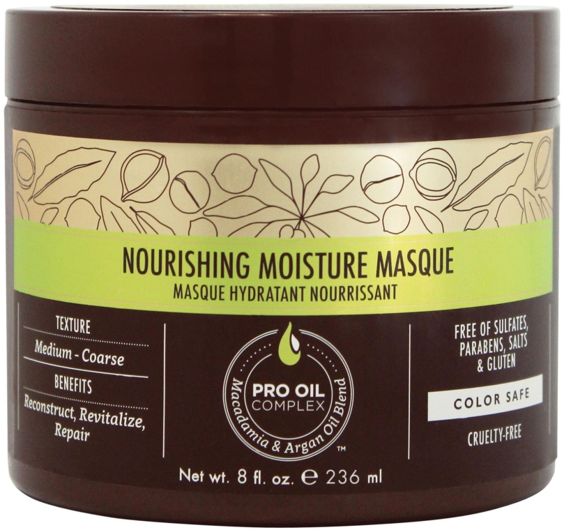 Nawilżająca maska odżywcza do włosów - Macadamia Professional Nourishing Moisture Masque — Zdjęcie N3