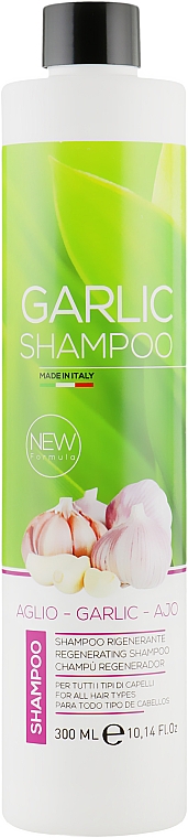 Regenerujący szampon do włosów z czosnkiem - KayPro All’Aglio Garlic Ajo Shampoo — Zdjęcie N1