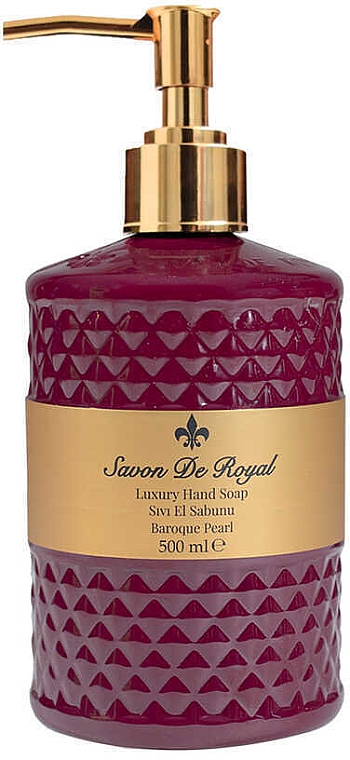 Mydło w płynie do rąk - Savon De Royal Luxury Hand Soap Baroque Pearl — Zdjęcie N1