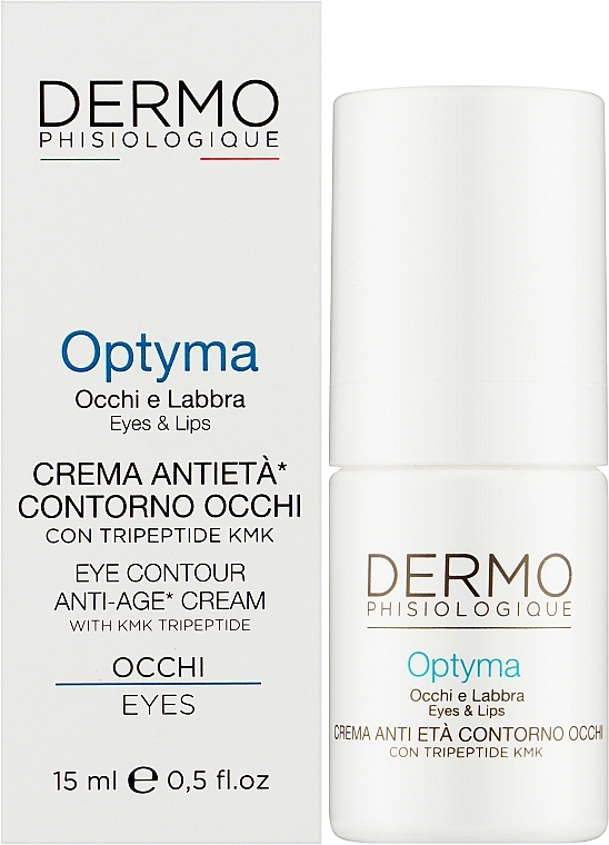 Krem pod oczy - Dermophisiologique Optyma Instant Eye Lift Cream 24H — Zdjęcie N2