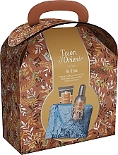 Tesori D`Oriente Set, Fior Di Loto - Zestaw  (edp/100ml + b/cr/75ml + bag/1pc)  — Zdjęcie N1