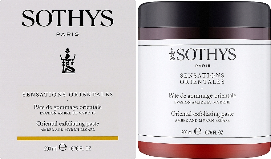 Pasta złuszczająca do ciała z bursztynem i mirrą - Sothys Oriental Exfoliating Paste Amber and Myrrh Escape — Zdjęcie N2