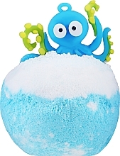 Kup Kula do kąpieli z zabawką, niebieska, ośmiornica - Chlapu Chlap Bomb