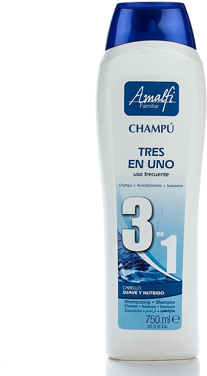 Szampon do włosów 3 w 1 - Amalfi 3 In 1 Shampoo — Zdjęcie N1