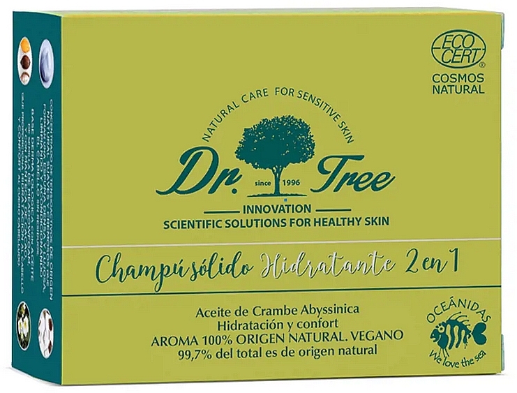Nawilżający szampon w kostce - Dr. Tree Eco Sylido Hidratante Shampoo — Zdjęcie N2