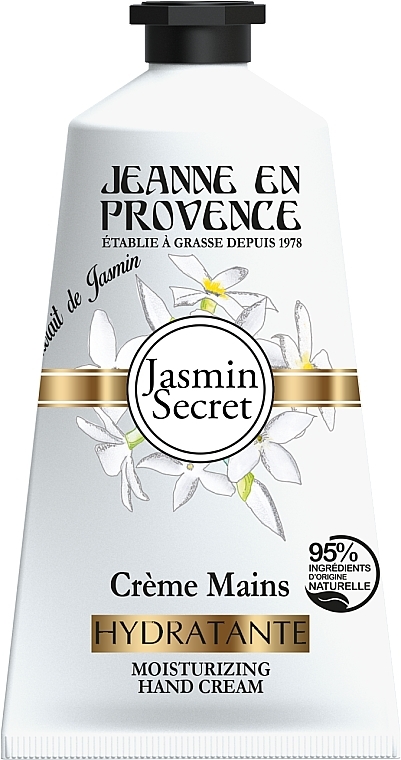 Nawilżający krem do rąk Jaśmin - Jeanne en Provence Jasmin Secret Cream — Zdjęcie N1