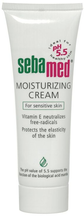 Krem do suchej i normalnej skóry - Sebamed Moisturing Face Cream — Zdjęcie N1