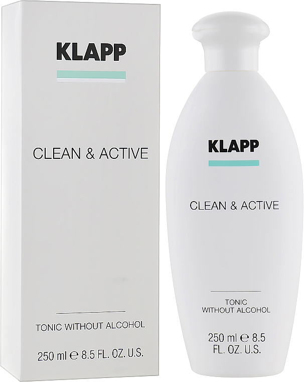 Tonik do twarzy bez alkoholu - Klapp Clean & Active Tonic without Alcohol — Zdjęcie N4
