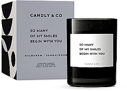 Świeca zapachowa - Candly & Co No.6 So Many Of My Smiles Begin With You Scented Candle — Zdjęcie N1