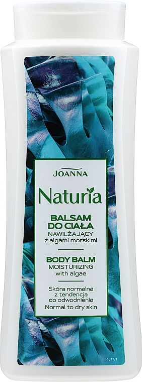 Nawilżający balsam do ciała z algami morskimi - Joanna Naturia