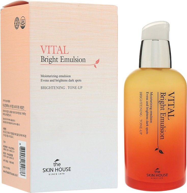 Rozjaśniająca emulsja do twarzy - The Skin House Vital Bright Emulsion
