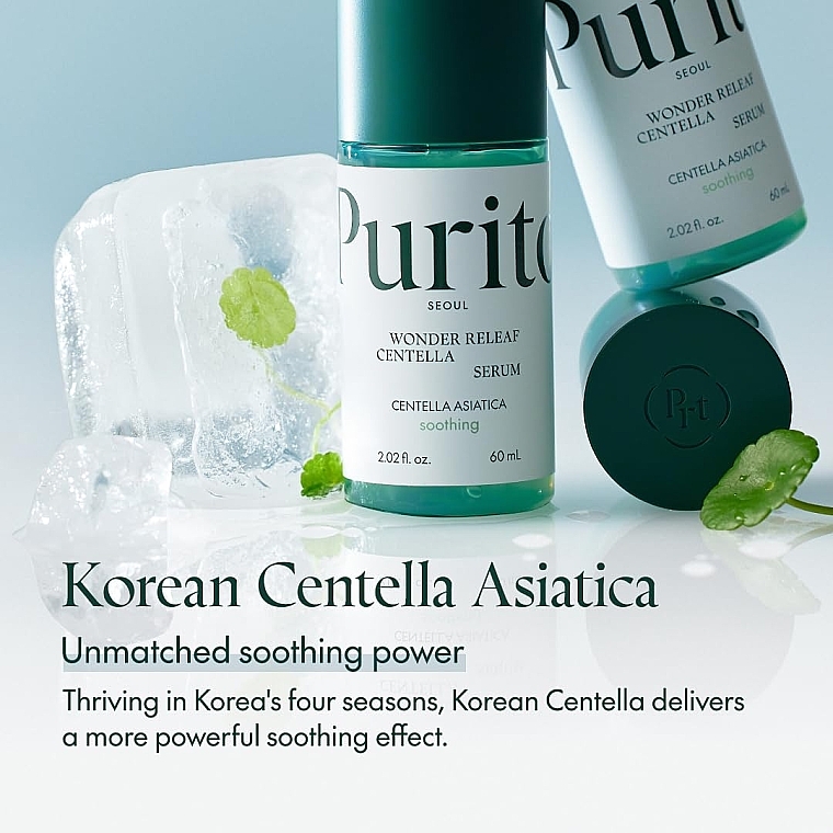 Serum kojące z wąkrotką azjatycką - Purito Seoul Wonder Releaf Centella Serum — Zdjęcie N5