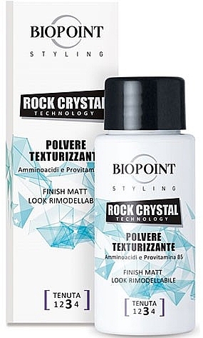 Teksturujący puder do włosów - Biopoint Styling Rock Crystal Texturizing Hair Powder — Zdjęcie N1