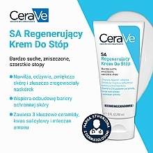 Regenerujący krem do stóp - CeraVe SA Renewing Foot Cream — Zdjęcie N4