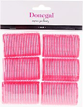 Wałki do włosów 36 mm 6 szt. - Donegal Hair Curlers — Zdjęcie N1