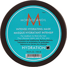 Intensywnie nawilżająca maska do włosów - Moroccanoil Intense Hydrating Masque — Zdjęcie N3