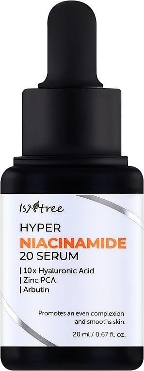 Serum do twarzy z niacynamidem 20% - IsNtree Hyper Niacinamide 20 Serum — Zdjęcie N1