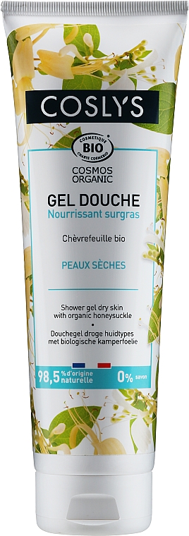 Żel pod prysznic do skóry suchej z organicznym wiciokrzewem - Coslys Body Care Shower Gel Dry Skin With Organic Honeysuckle