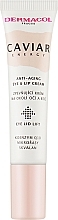Kup Krem przeciwzmarszczkowy pod oczy i do okolic ust - Dermacol Caviar Energy Eye and Lip Cream Firming Cream