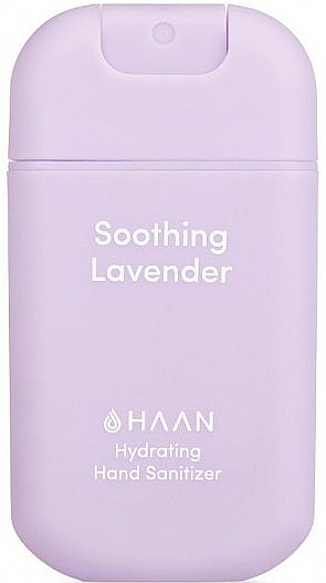 Nawilżający spray do dezynfekcji rąk - HAAN Hydrating Hand Sanitizer Soothing Lavender — Zdjęcie N1