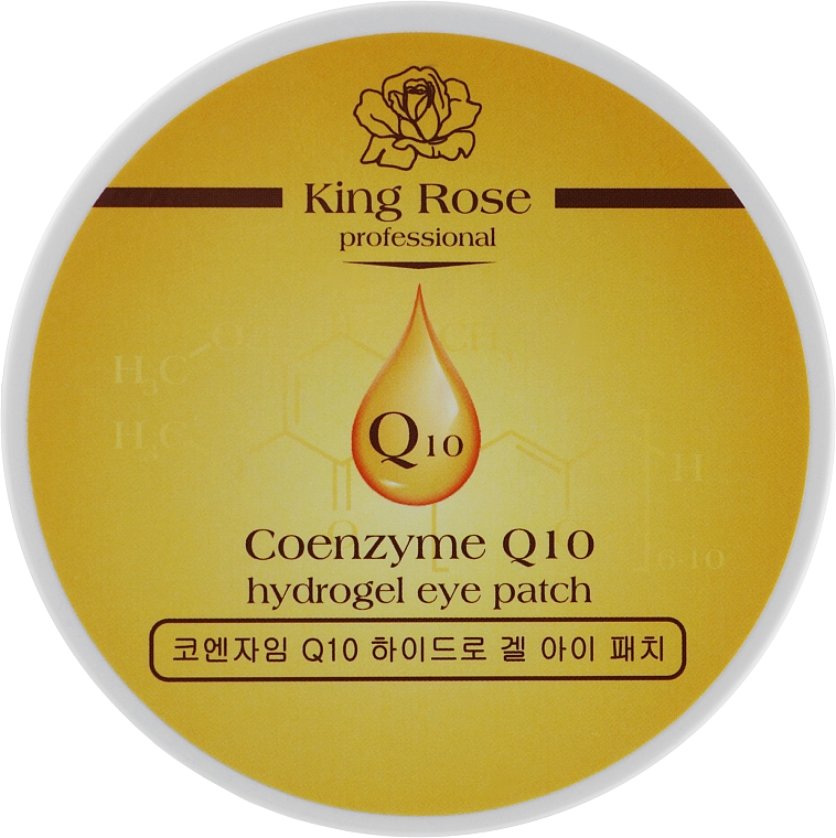 Przeciwzmarszczkowe hydrożelowe płatki pod oczy z koenzymem Q10 - King Rose Coenzyme Q10 Hydrogel Eye Patch