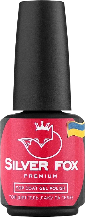 Żel do paznokci - Silver Fox Premium Finish Polish — Zdjęcie N1