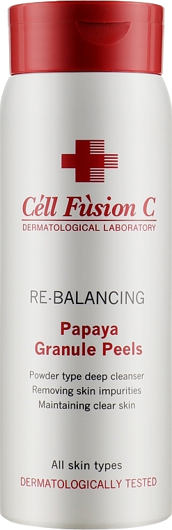 Oczyszczający peeling enzymatyczny do twarzy - Cell Fusion C Papaya Granule Peels — Zdjęcie N3
