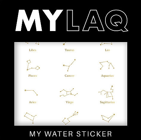 Naklejki na paznokcie Znaki zodiaku - MylaQ My Water Sticker  — Zdjęcie N1