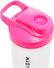Shaker, 700 ml, różowy - Revolution Gym Shake It Protein Shaker Pink — Zdjęcie N2