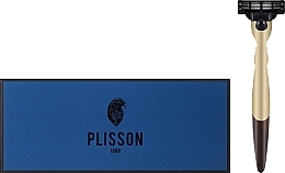 Maszynka do golenia - Plisson Joris M3 Odyssey Shaver Rosewood Gold Finish — Zdjęcie N1