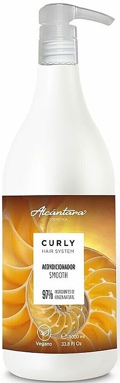Odżywka do włosów kręconych - Alcantara Cosmetica Curly Hair System Smooth Conditioner — Zdjęcie N2