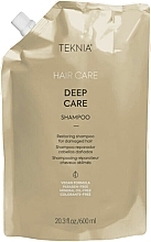 Rewitalizujący szampon do włosów zniszczonych - Lakme Teknia Deep Care Shampoo (uzupełnienie) — Zdjęcie N1